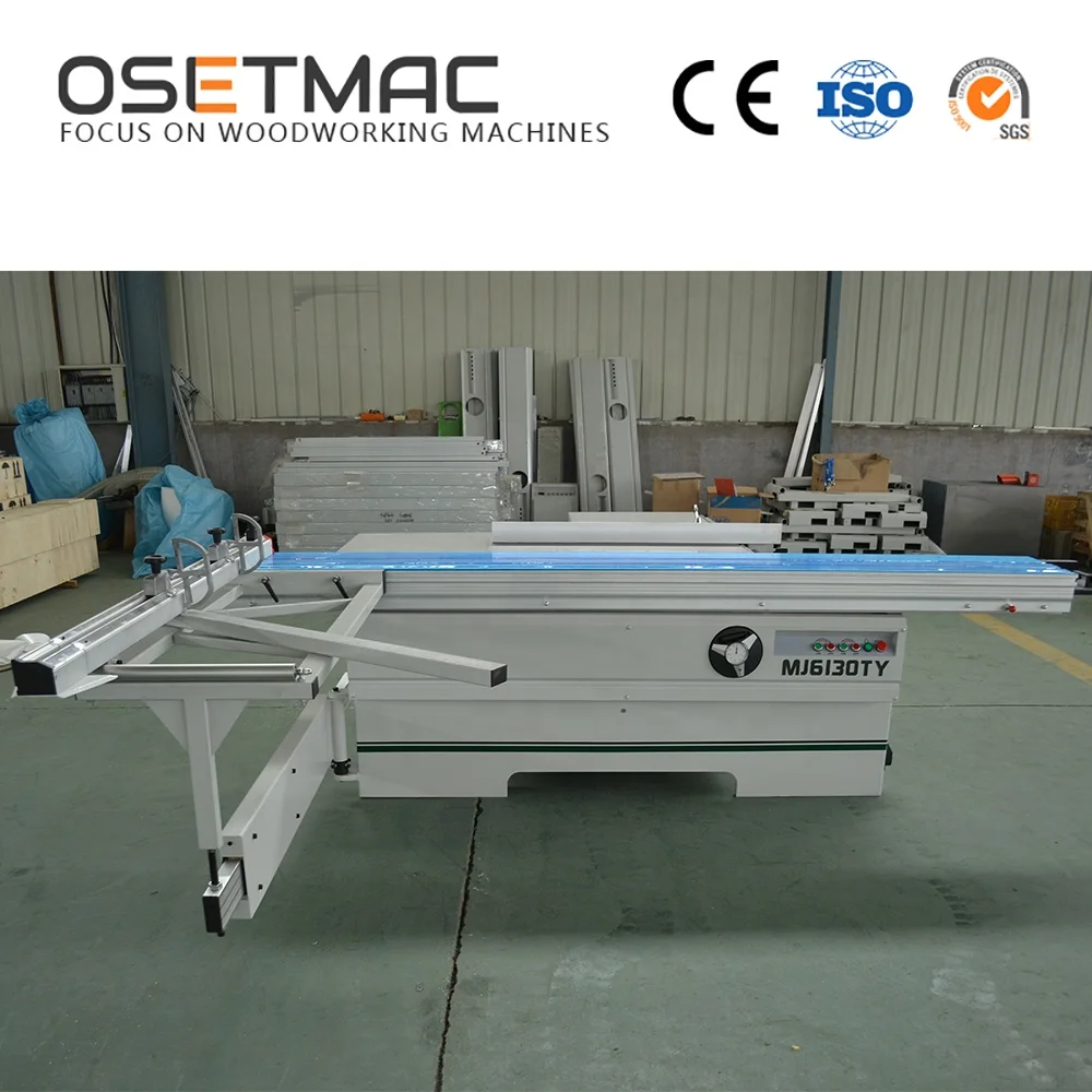 OSETMAC MJ6130TY Sliding Table Saw Woodworking Precision CE Certificated Sliding Panel Saw for Furniture