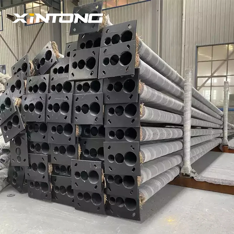XINTONG под заказ 9 м 10 м сталь Q235 горячеоцинкованный уличный фонарный столб