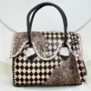 Brown & Tan Checkered