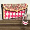 Pink and White Checkered
