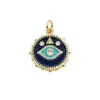 Sun Devil's Blue Enamel Eyes