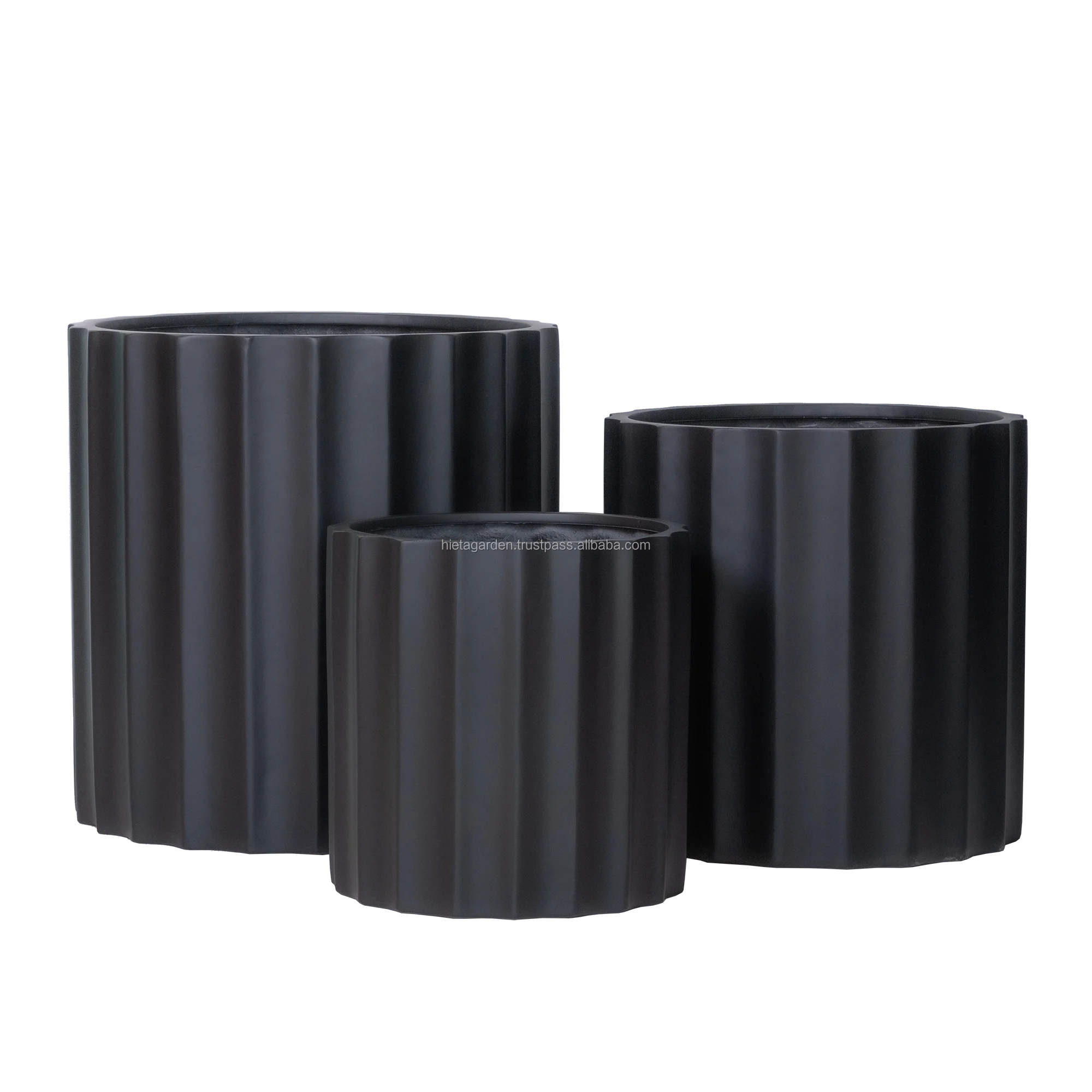 Hot Selling Dorlis Matte Copper & Black Fiberstone Planter for Home &  Garden Flower Pot Wholesale Prices Available
