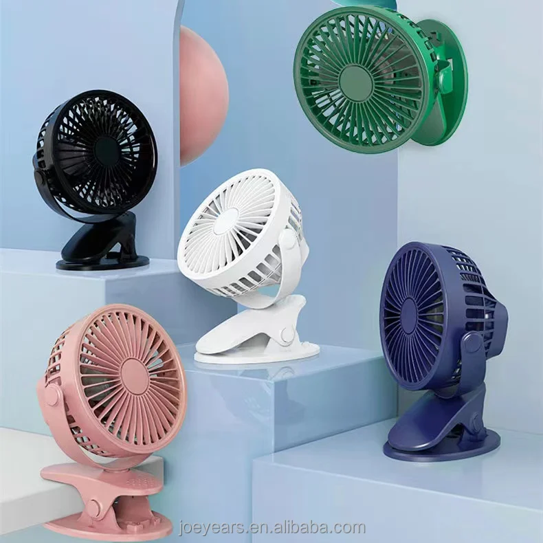 Newest Mini Desktop Fan, Portable, USB, 1200mAh, Cordless - detail 44