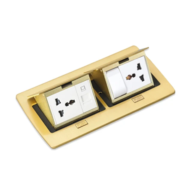 Customizable Brass Floor Sockets & Boxes with 220V/110V 16A/10A 3/2 Outlets Power Outlets & Power Sources Your Specific Needs