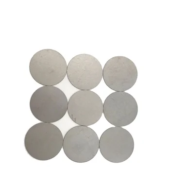 Customised Alkali wash surface Tungsten round disc/plate with competitive price