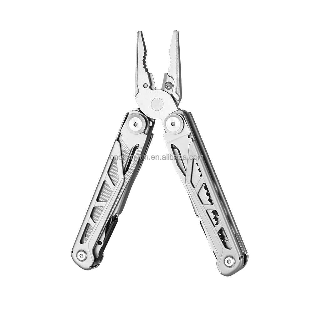 15 In 1 New Design Foldable Outdoor Stainless Steel Pliers Multi Tool