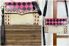 Black & Pink Checkered