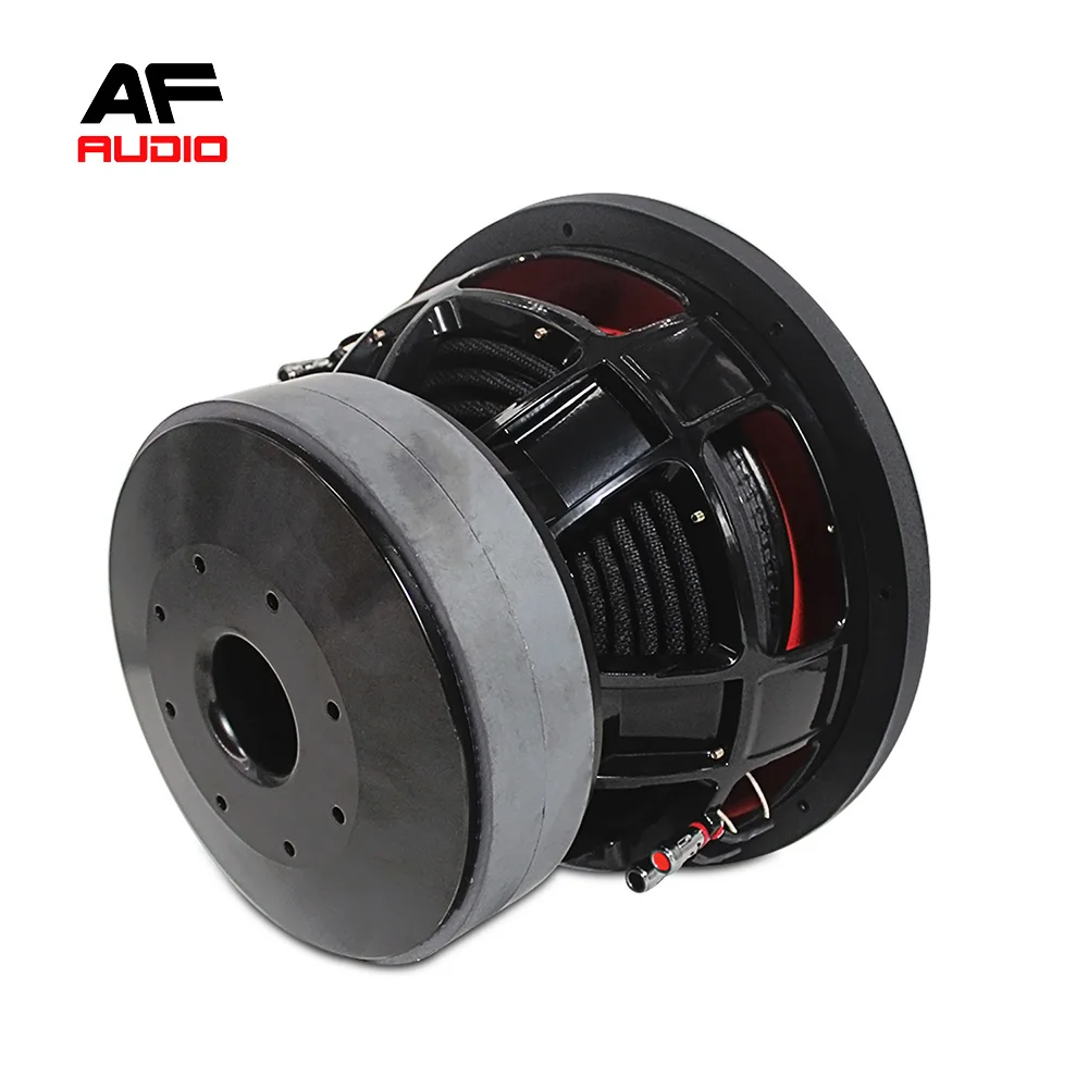 YaFeng Audio Powered 12 INCH  Subwoofer 2500W Rated Power SPL Competition Car Subwoofer Speakers