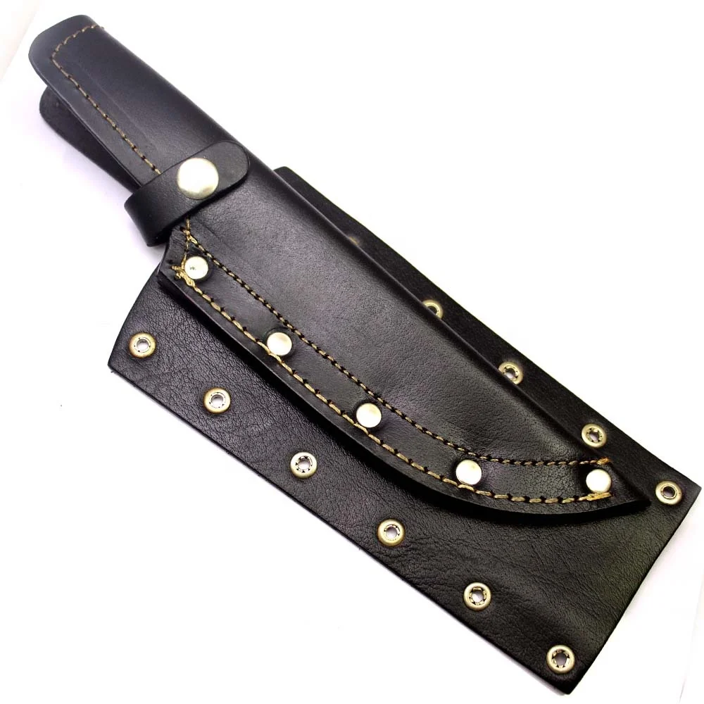 Outdoor Fixed Camping Knife Sheaths Leather Knife Sheath Cover Shaded