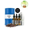 Thick dark brown liquid