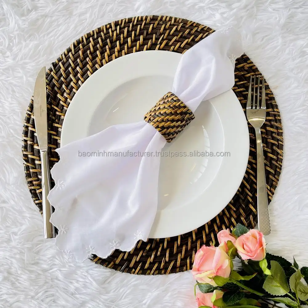 Premium Quality Vietnam Rattan Round Placemats Buy Rattan Placemat Rattan Placemats Wholesale