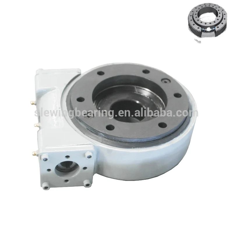 Lightweight 5'' Single Axis Slewing Drive Enclosed Housing Worm Gear for Solar Tracking System Slewing Bearings Product Category