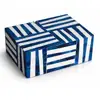 Blue and White