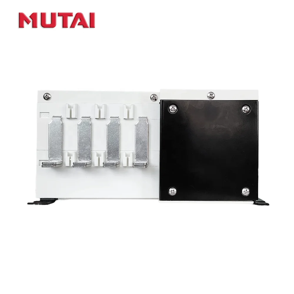 MUTAI Factory PC Class 100A ATSE 4P 3 Phase Dual Power Automatic Transfer Changeover Switch 100 Amp ATS 80A 400V 220V