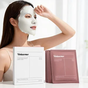 Wholesale Organic Hydrogel Collagen Aging Mask Water Soluble Facial Sheet for Sensitive Oily Face Lifting Silk Collagen Film