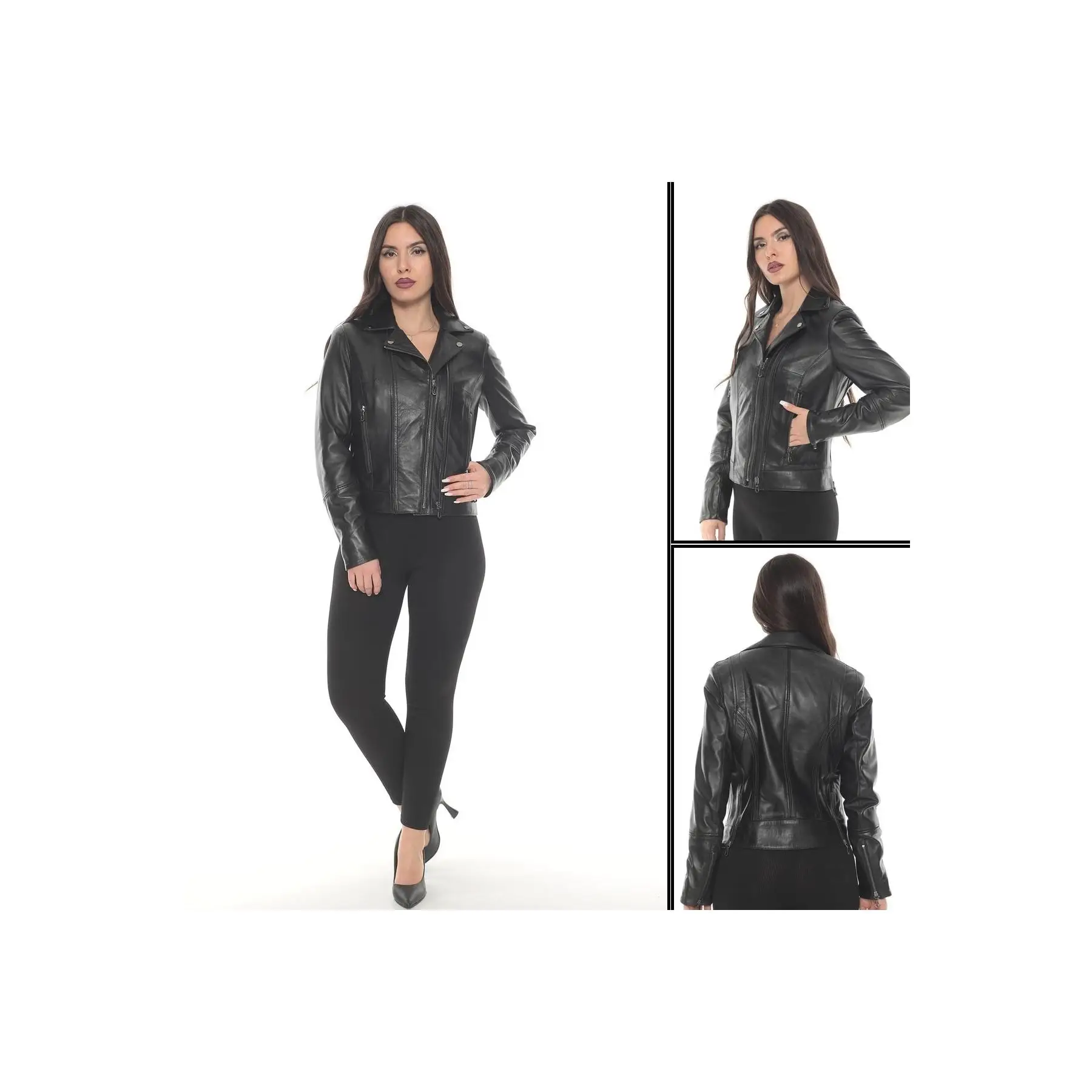 Womens Genuine Leather Jacket Coat Leather Jacket Buy Womens Leather Jacket Genuine Leather 1509