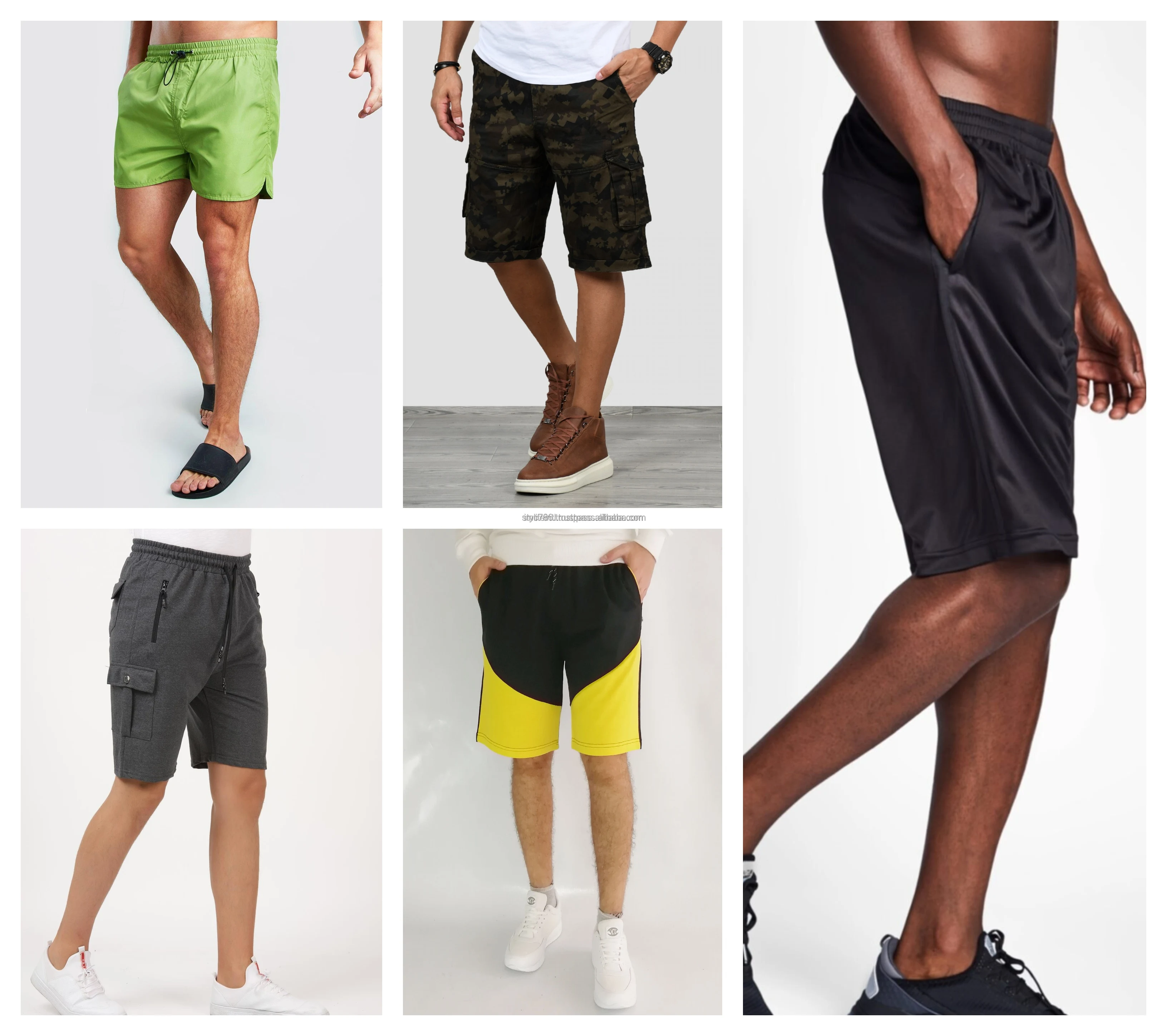 High Quality Custom Drawstring Jogger Running Gym Shorts,Mens Sweat