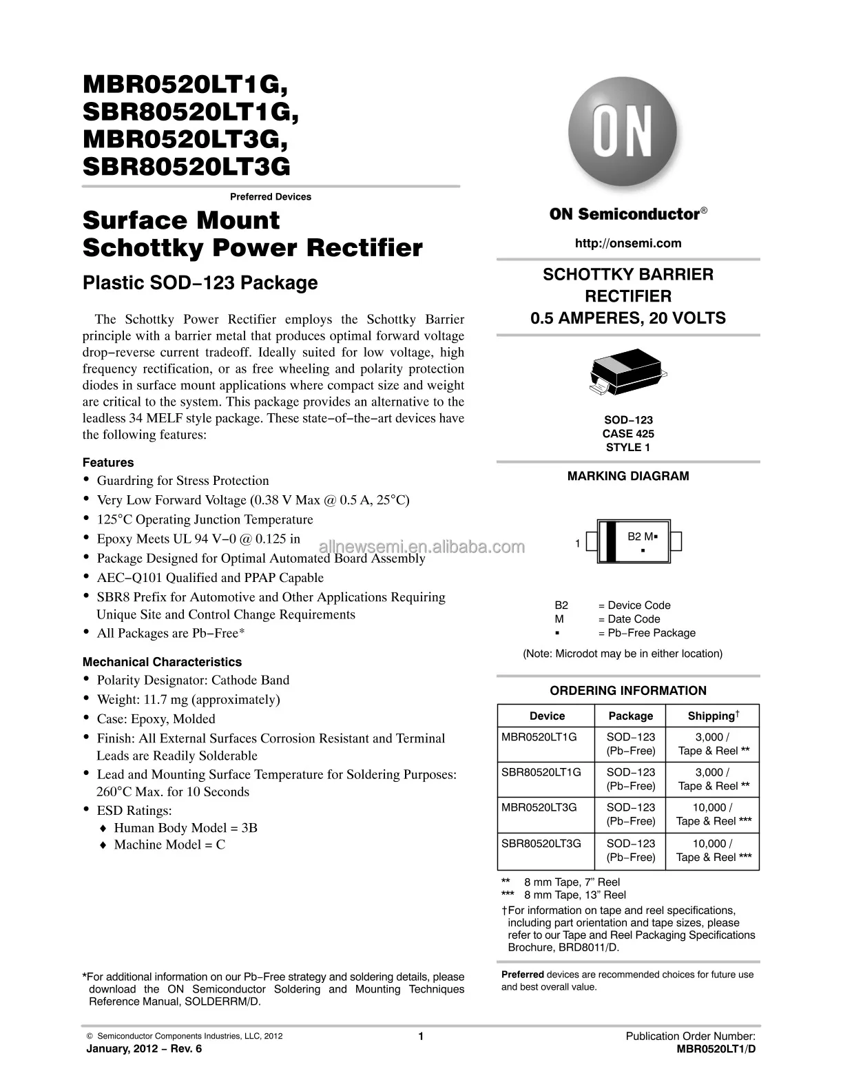 You can contact me for the best price MBR0520LT1G Rectifier Single DIODE SCHOTTKY 20V 500MA Surface Mount Hot sale Original