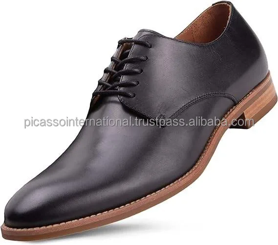 Best Buy Bulk Quantity Supply Elegant Design Oxford Party Wear Formal Genuine Leather Shoes at Reasonable Price from India