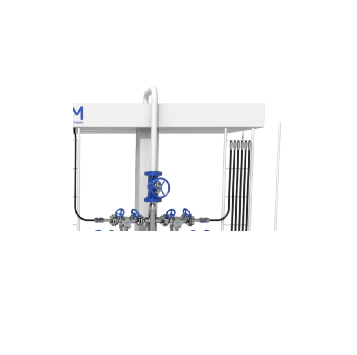 Leakage-proof Integrated Plunger Valve Station with Standardized Distribution Manifold Integrated Heat Tracing Station