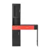 Red + Black Color