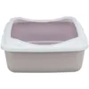 lilac/white