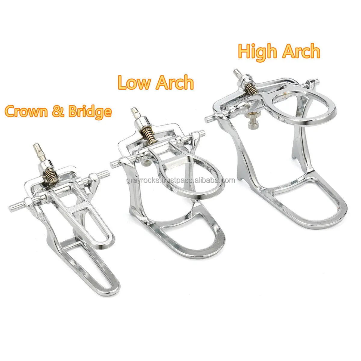 ODM Chrome Plated Dental Articulator - Stainless Steel, Model ODM-451/2 - View #3