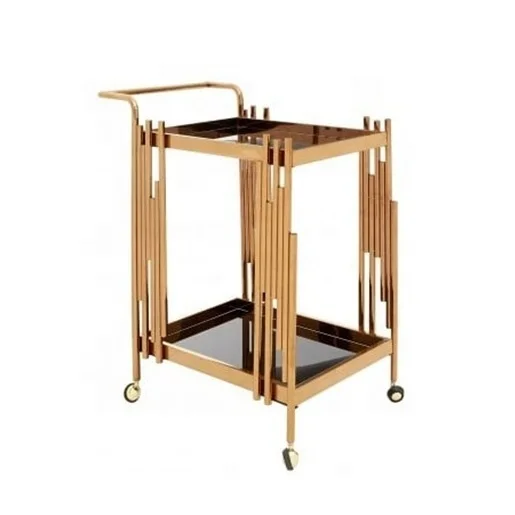 
 Декоративная металлическая тележка для отеля  