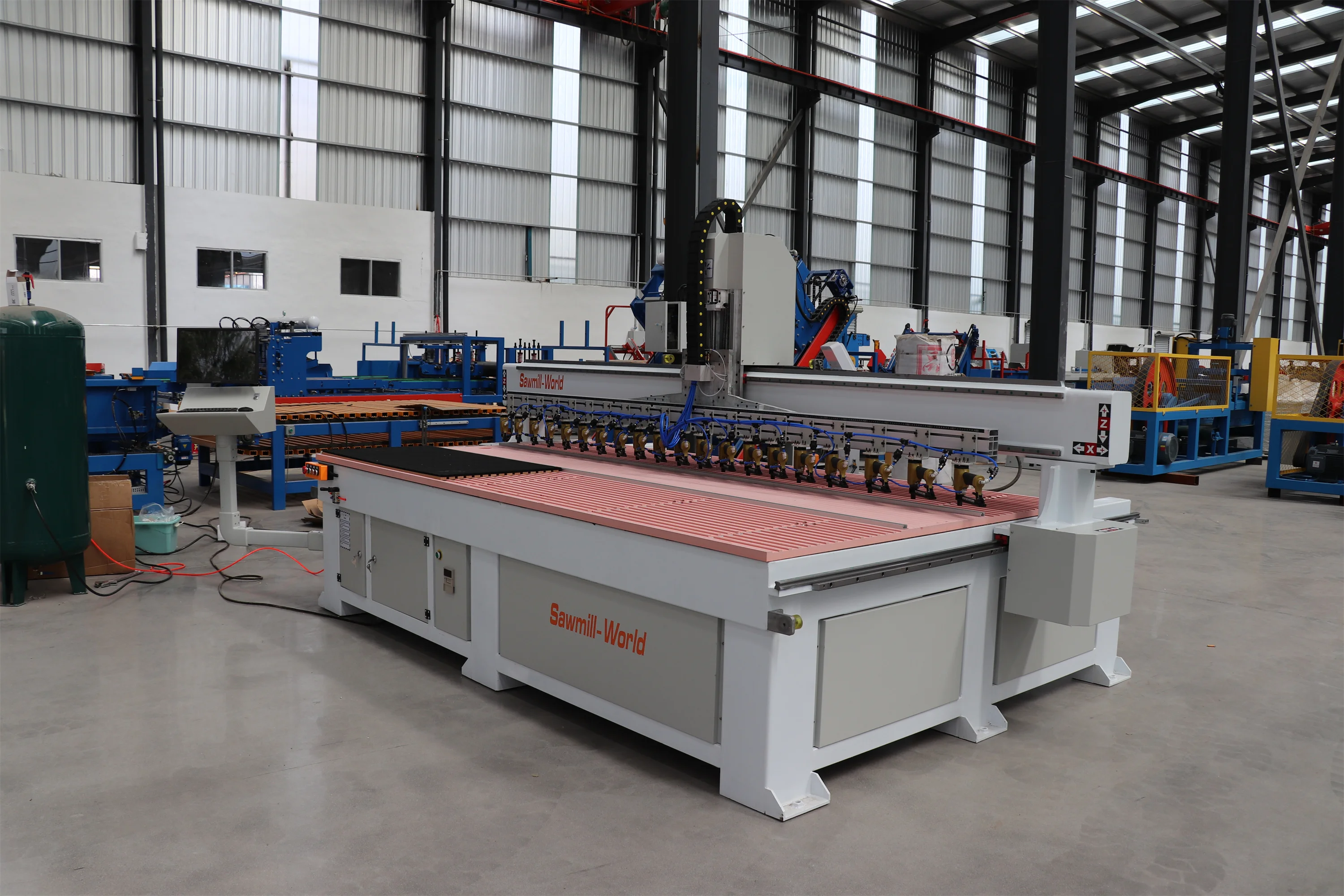 Automatic Acoustic Panel Nailing Machine Acoustic Wall Panel Making Machine