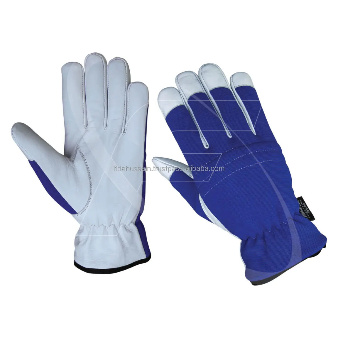 High Performance Anti Vibration Hand Safety Leather Gloves From Pakistan Construction Work Auto Mechanic