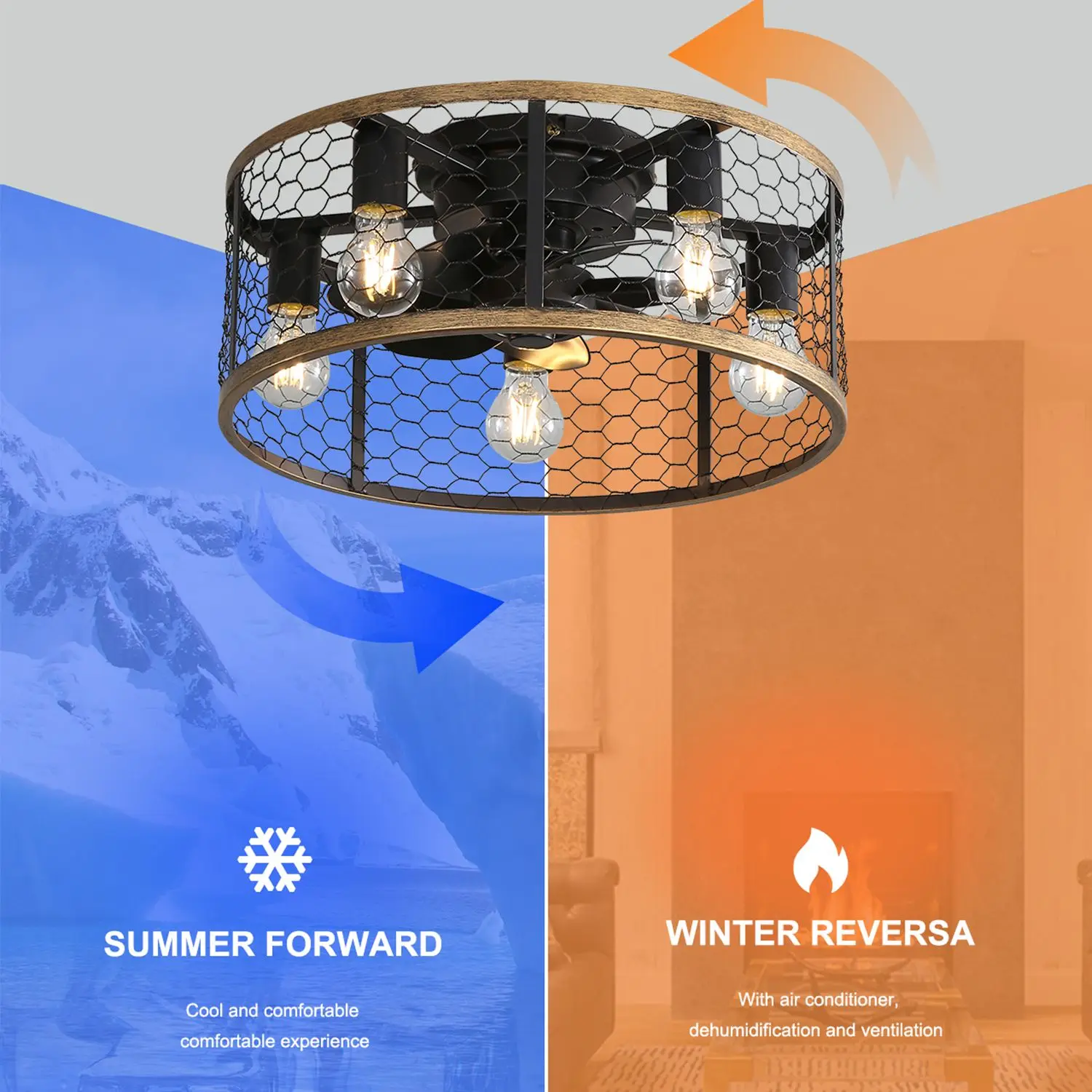 Ceiling Fan, 20-Inch, LED - detail 6