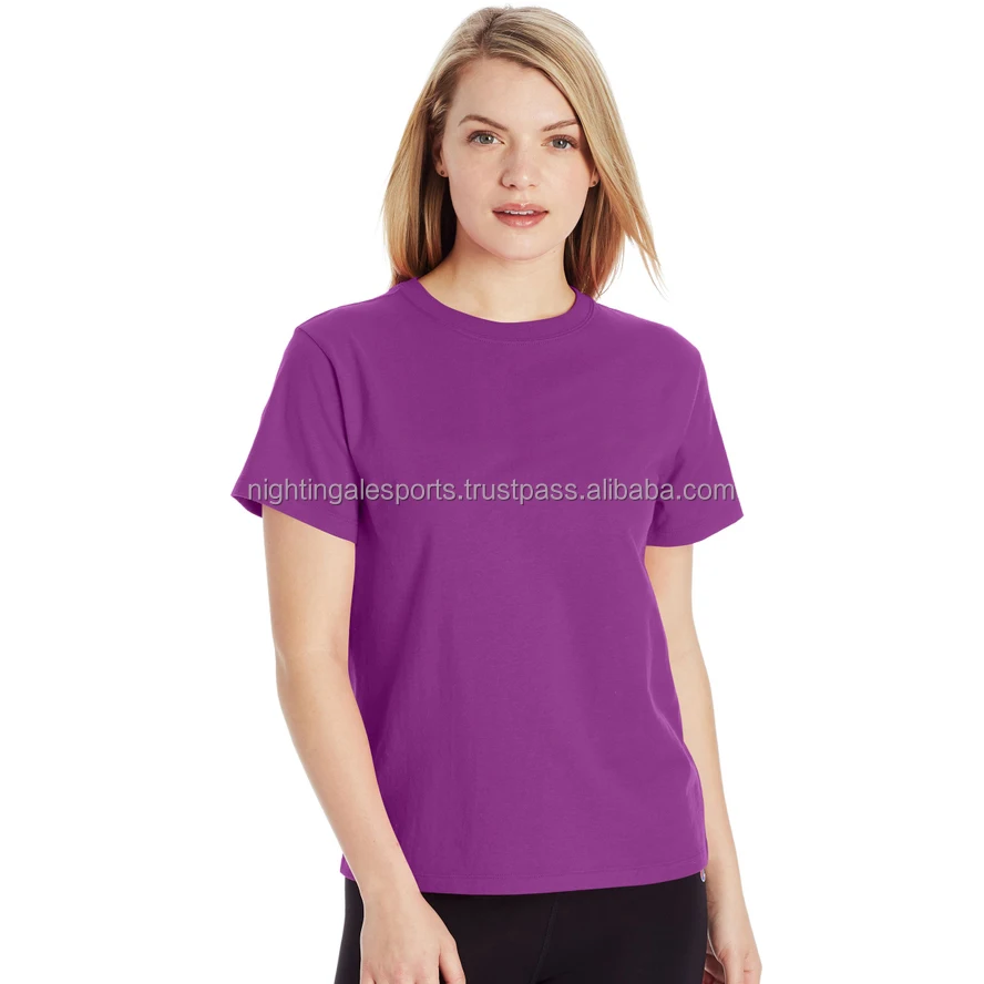 Custom Logo Women Short Sleeve Drop Shoulder Printing Heavy Weight