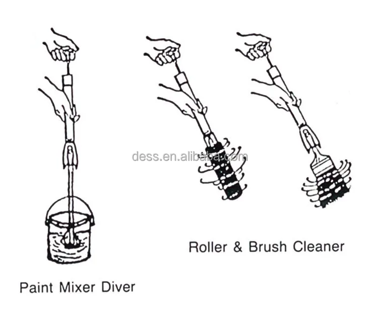 Paint Brush & Roller Cleaner Mixing Paint Tool Buy Paint Roller
