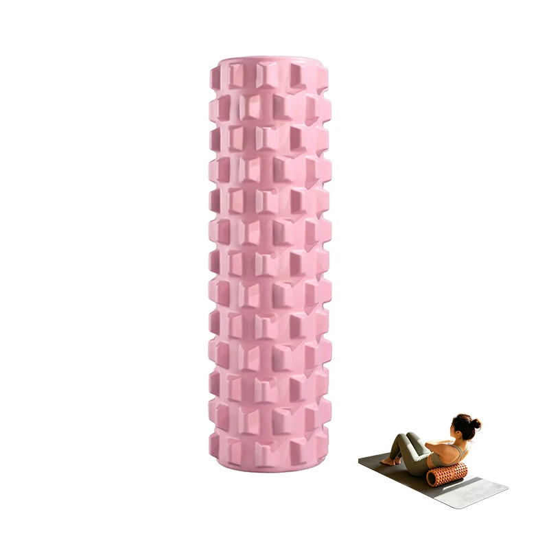 Long Wolf Tooth EVA Foam Roller Hollow Yoga Massage Stick Axis for Deep Muscle product detail 1