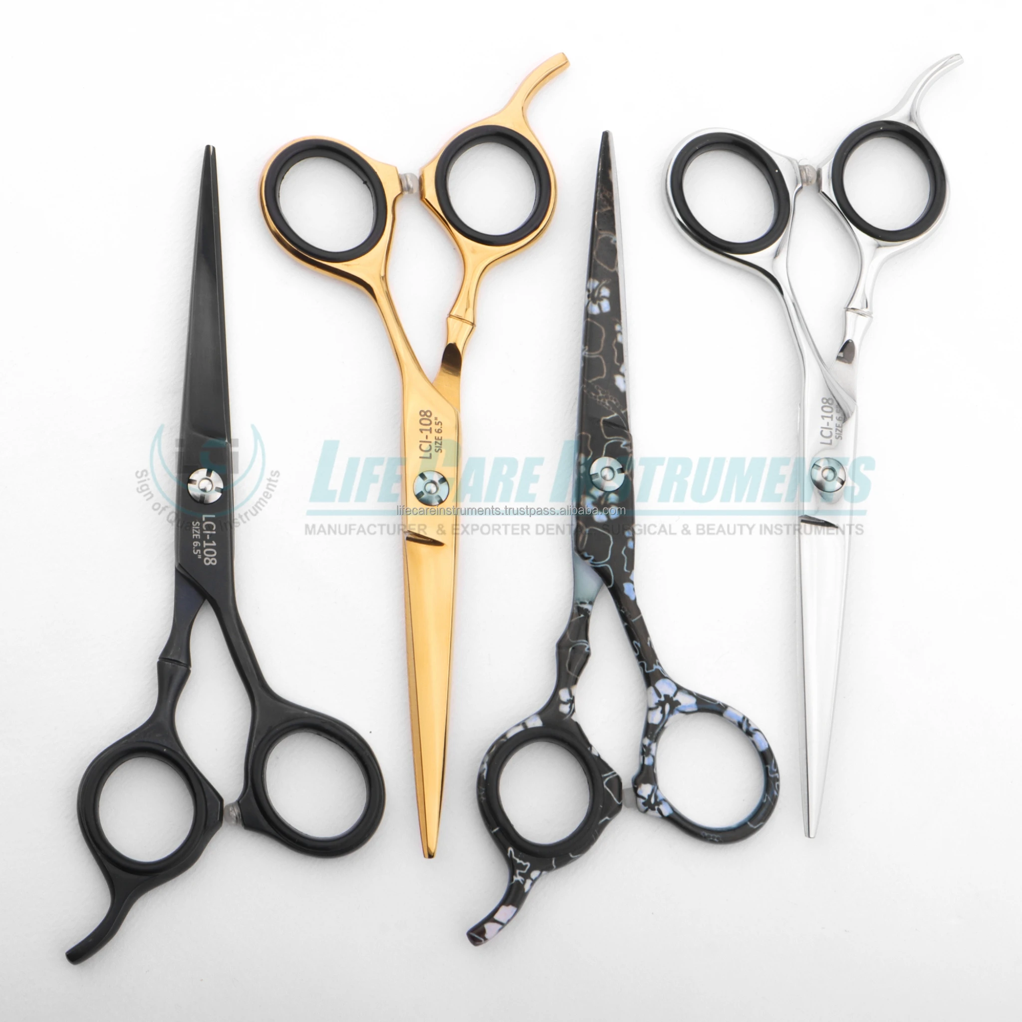 Professional Hairdressing Scissors Set Hair Cutting And Thinning