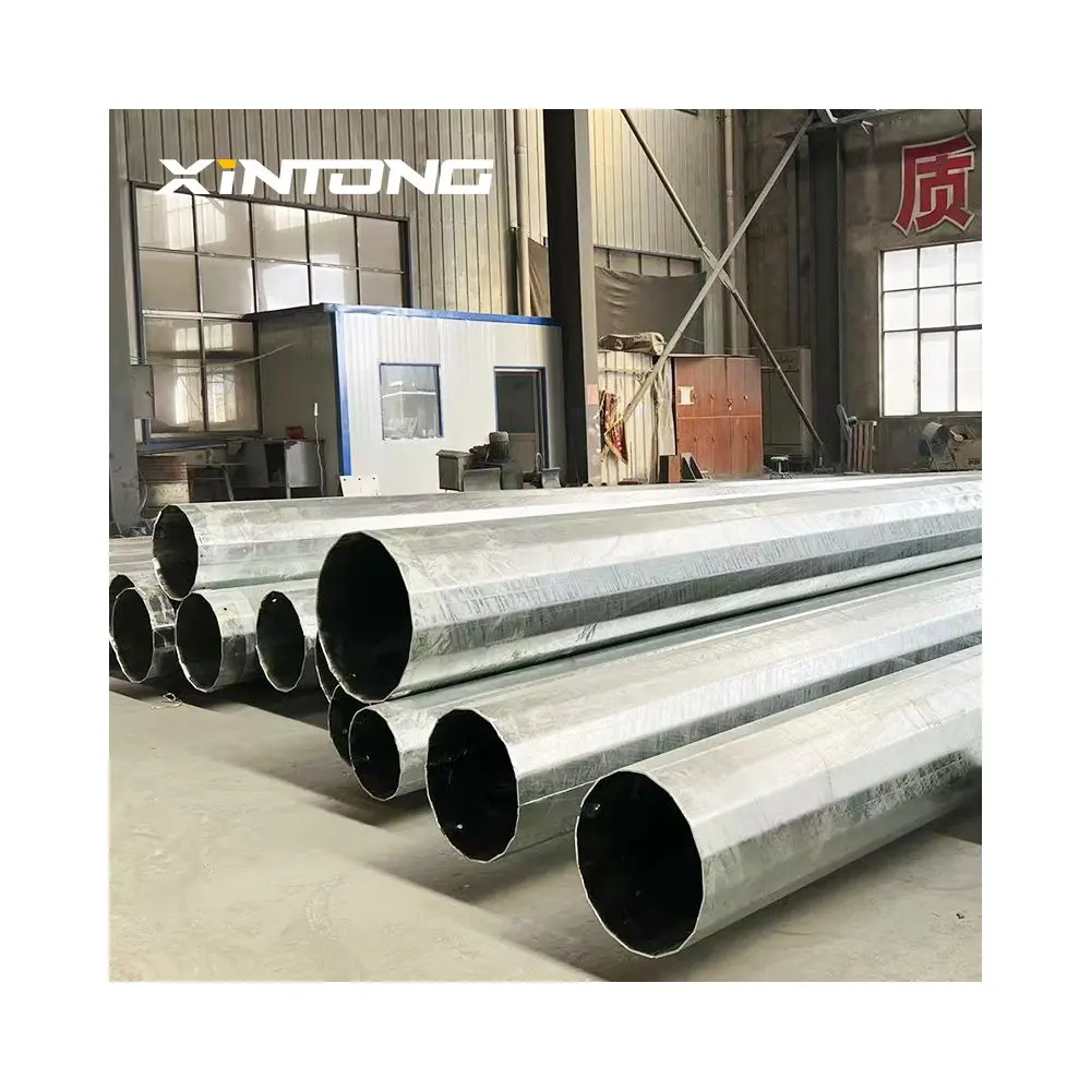 XINTONG под заказ 9 м 10 м сталь Q235 горячеоцинкованный уличный фонарный столб
