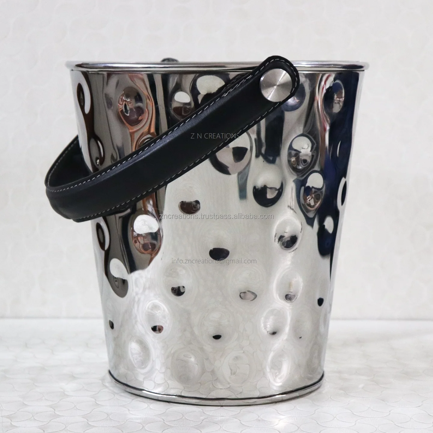 Handmade Ice Buckets For Wine And Beverages Chiller Bucket Luxury Ice