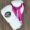 White & Metallic Pink / Metallic Magenta