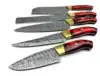 Red & Black Swirled Handle