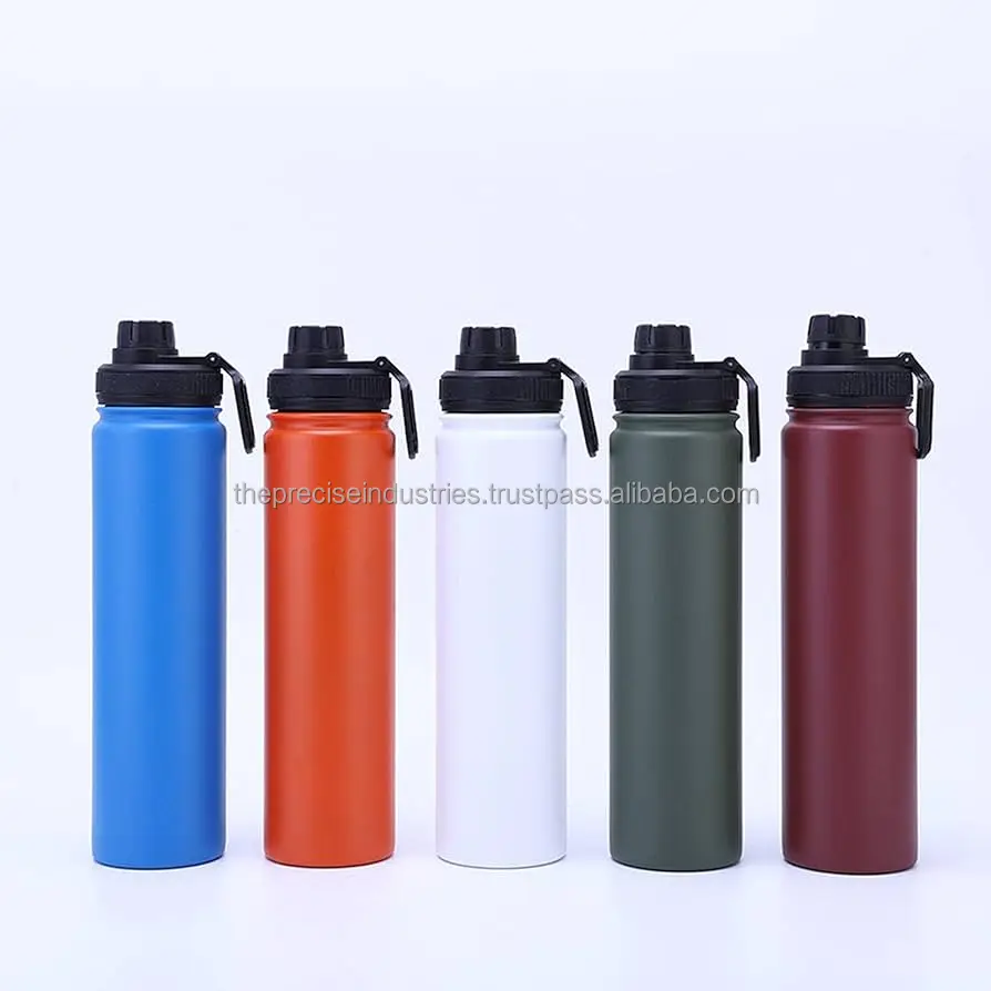 Metal Steel Cricket Drinking Water Bottles Outdoor Running Handgrib ...