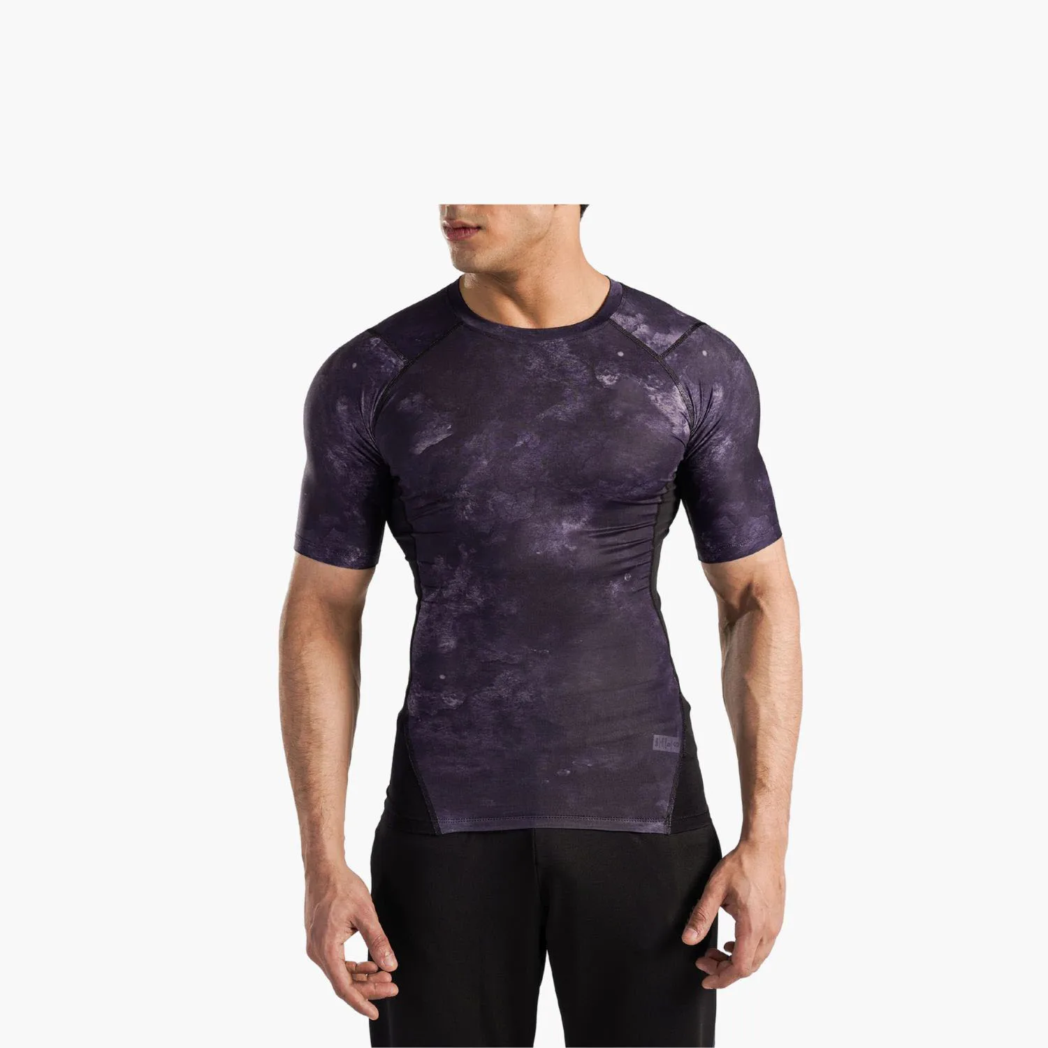 Custom Wholesale High Quality Polyester Men's Sublimation Compression Shirt Gym Running Sports Performance Rash Guard T Shirt