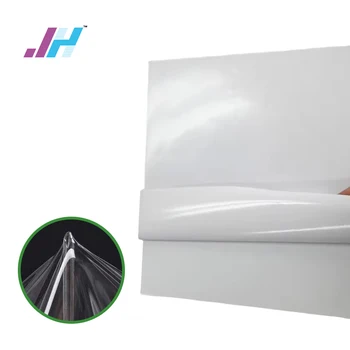 High quality PVC self adhesive vinyl  perforated PVC sticker roll for digital printing