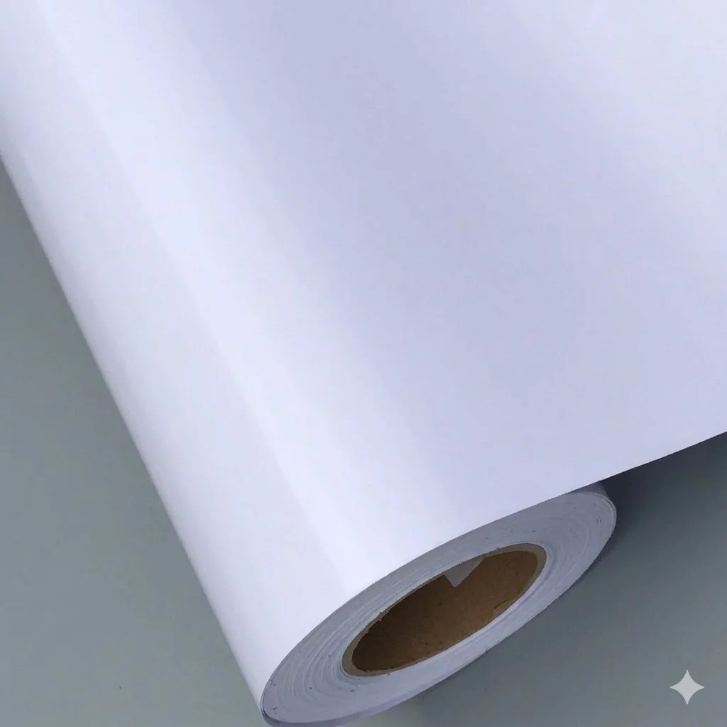 Factory Wholesale Grey Glue Bubble Free Air Channel Printable Self Adhesive Vinyl Roll for Vehicle Advertising Car Wrap