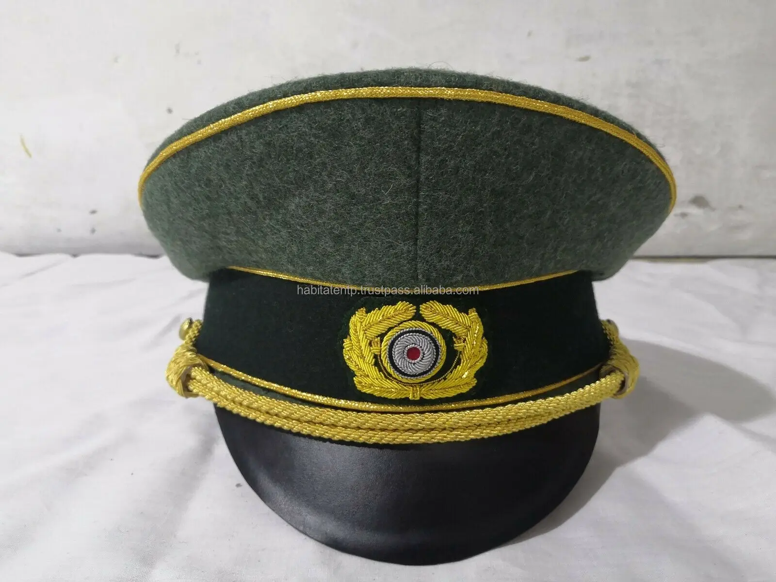 Headgears Ww2 Antique German Visor Kapi Hats Wwii - Buy High Quality ...