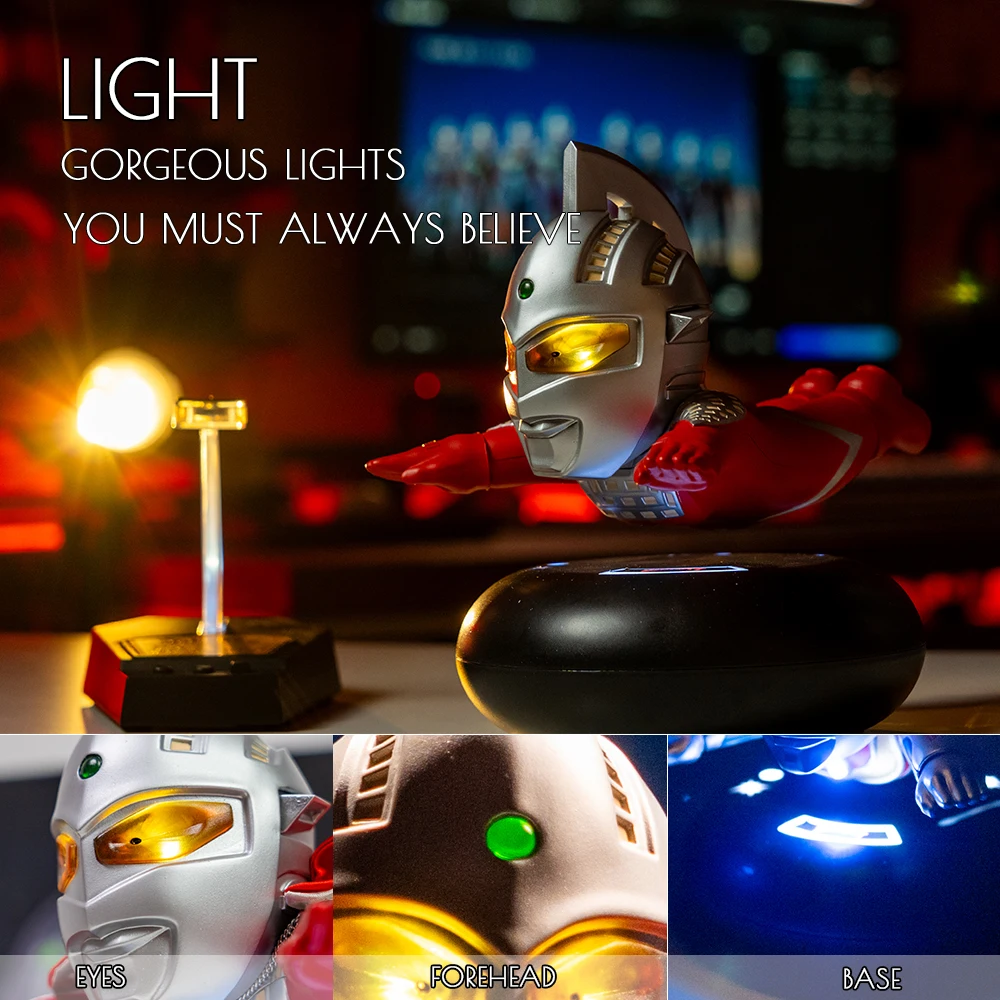 Magnetic Levitation Ultraman Seven Anime Figure Light - Cool Gift