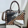 Brown & Tan Checkered