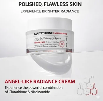 angel's liquid glutathione ever collagen Niacinamide Korean Face Skincare Set Essence Ampoule Cream Brightening Whitening Skin كريم جلوتاثيون للوجه ghk cu peptid GHK-Cu Size:1000 mcg/ml - 10 ml (Pack of 3)