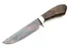 Silver/Blue/Copper/Purple Steel, Dark Natural Walnut Wood