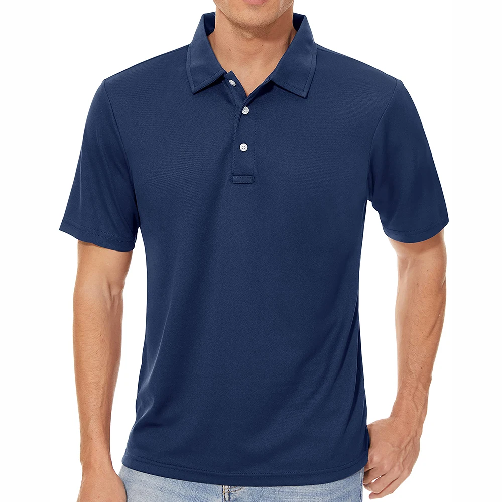 polo shirts Quick-Drying Men's for Polo T-Shirt Breathable Sports Short Size XL Colored Polo Shirt Solid Sport TShirt Polo Shirt