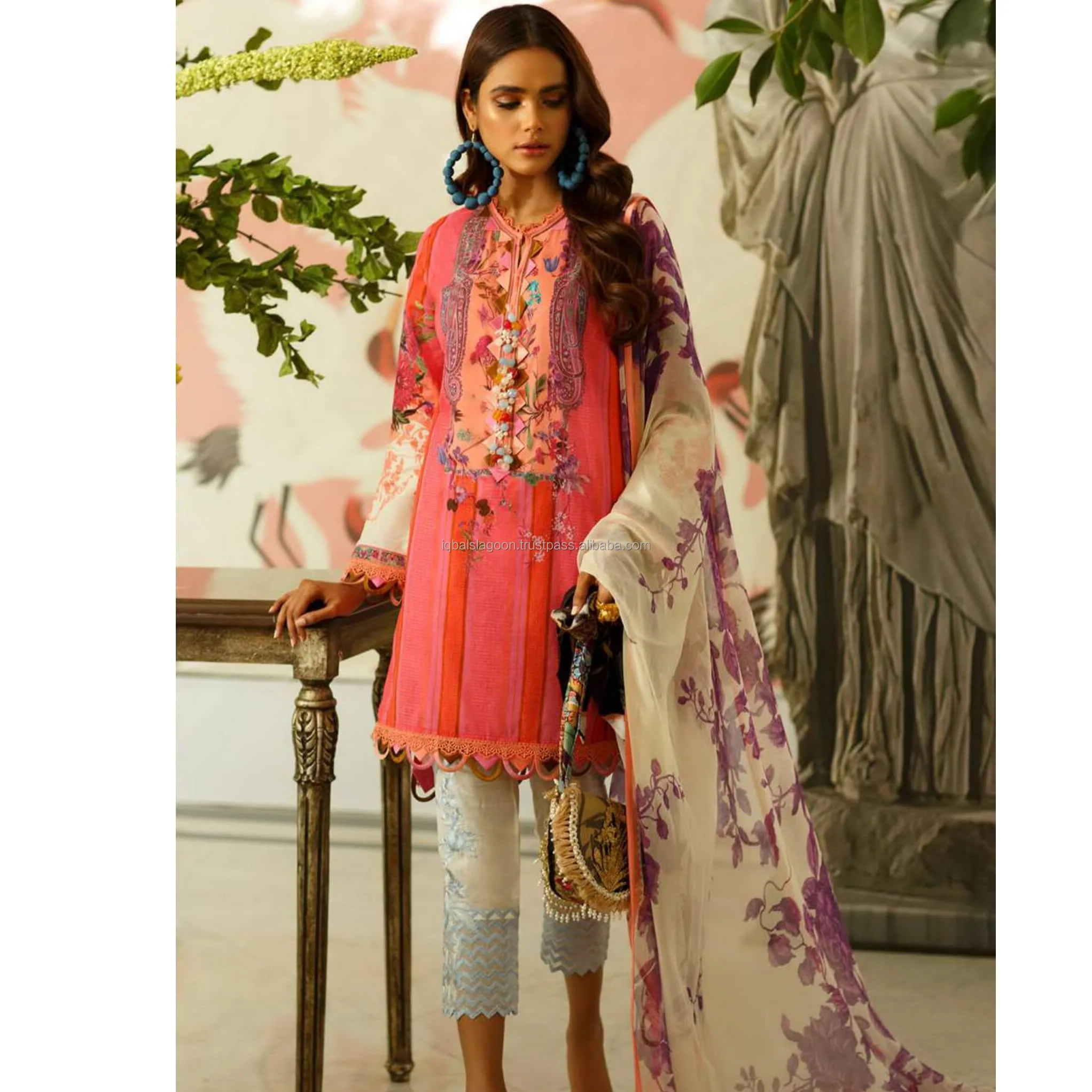 Pakistani Shalwar Kameez Stitched Lawn New Gorgeous Lawn Dress 21 Buy White Dress Shalwar Kameez Pakistani Cultural Dresses Pakistani Trendy Dresses Product On Alibaba Com